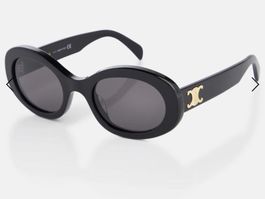 CELINE neue Sonnenbrille Triomphe Schwarz 52-22