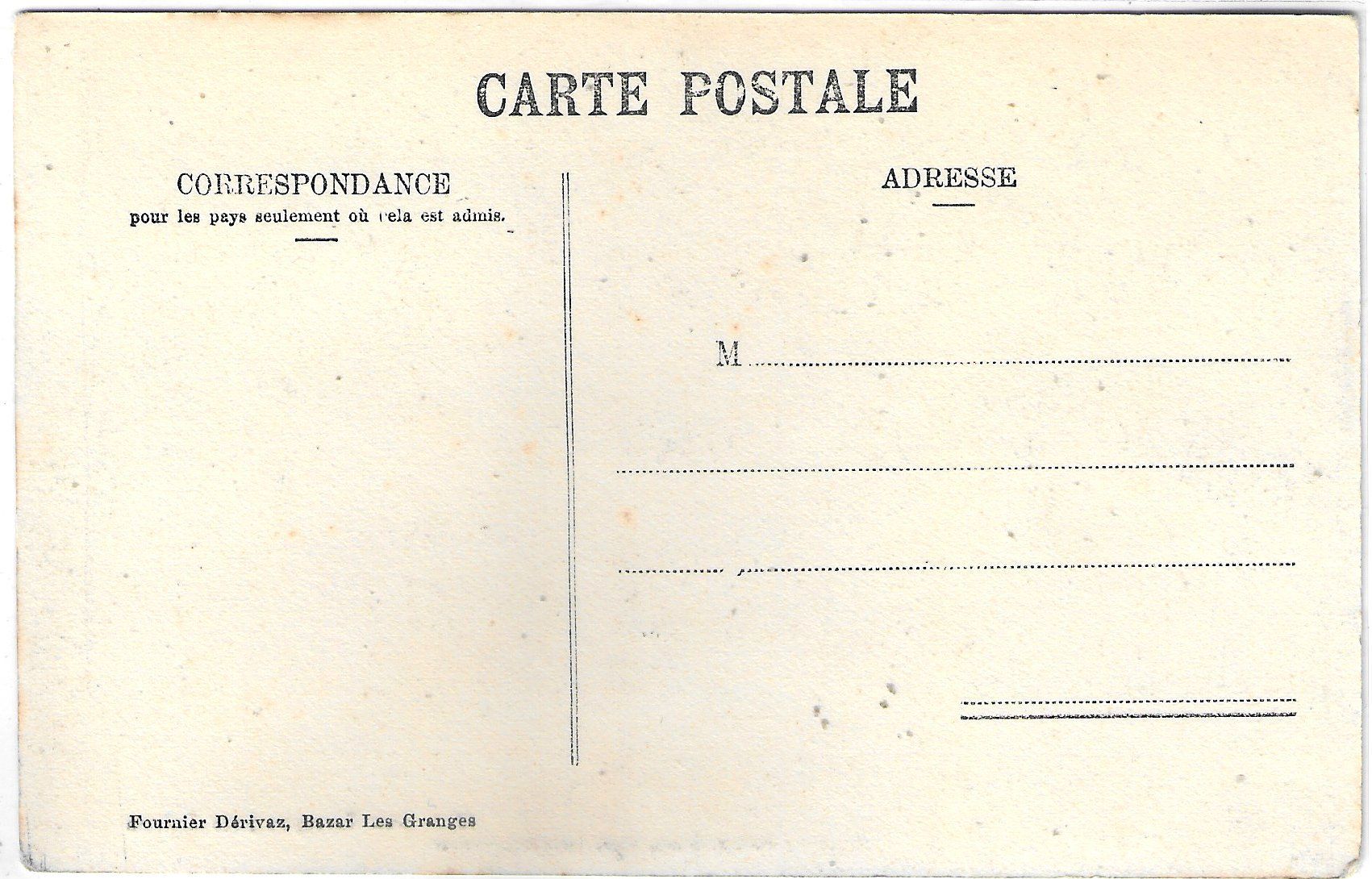 Cartes postales: Les Granges pres Salvan – D'occasion à Ettingen par Kartenplanet 1