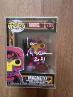 Funko Pop Magneto #799 Ian McKellen signiert + Zertifikat