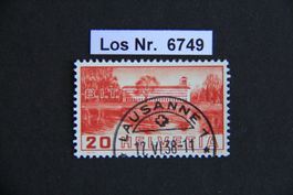 CH 1938 Ortsstempel mit Datum                       Los 6749