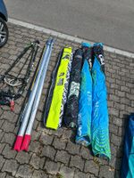 Surfmaterial (Segel, Brett, Gabel, diverses Zubehör)
