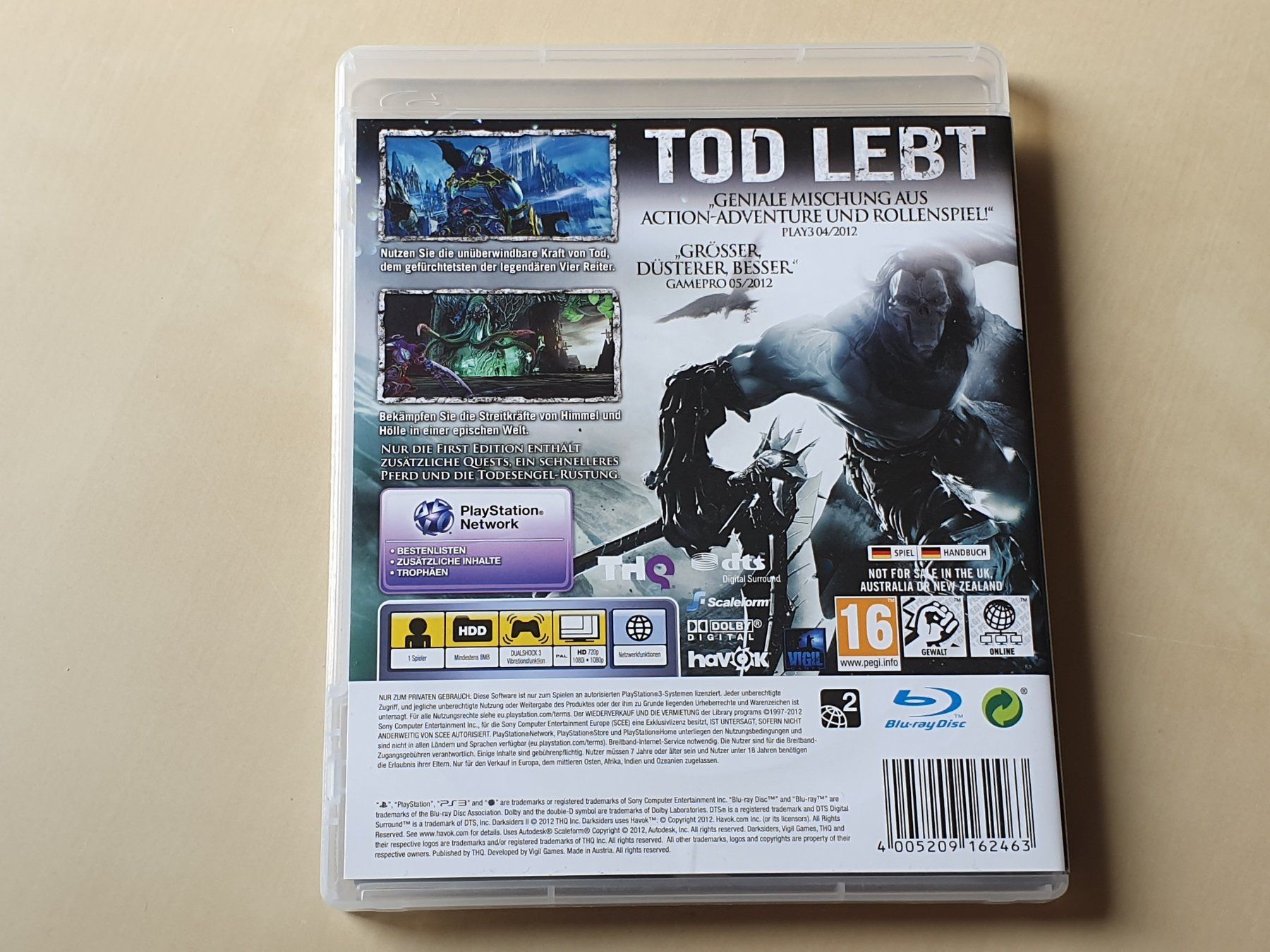 Sony Jeux: Darksiders II – D'occasion à Stansstad par collectorsshop 1