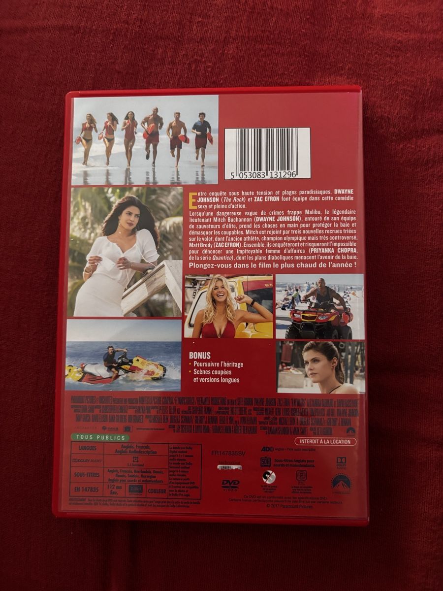 Tutti i DVDs: DVD Baywatch Alerte à Malibu – Usato da Genève venduto da esd_ty88 1