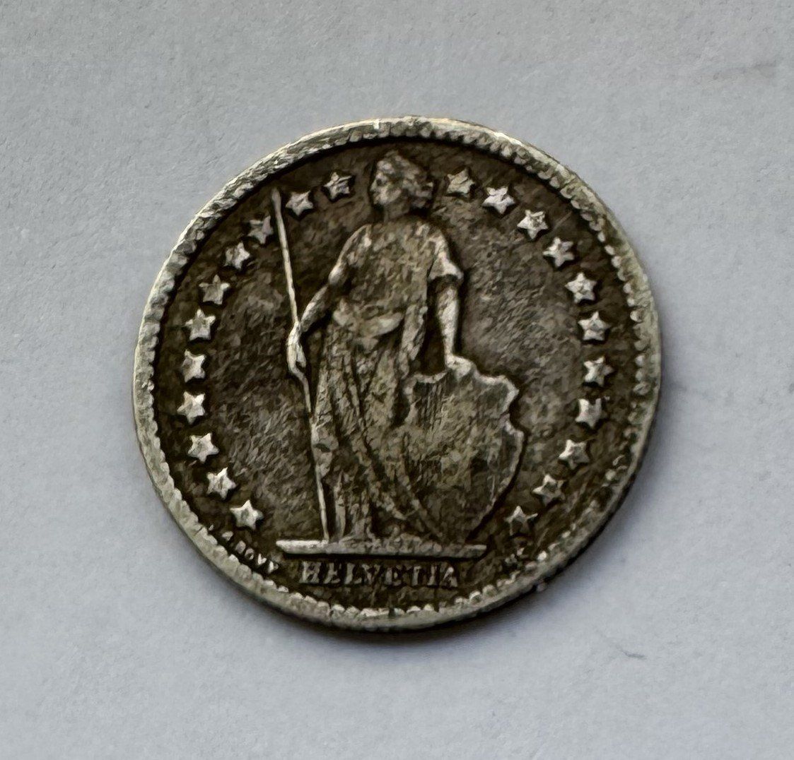 Alle Münzen: 1875 50 Rappen ss – Gebraucht aus Kirchberg SG von Helveticus00 1