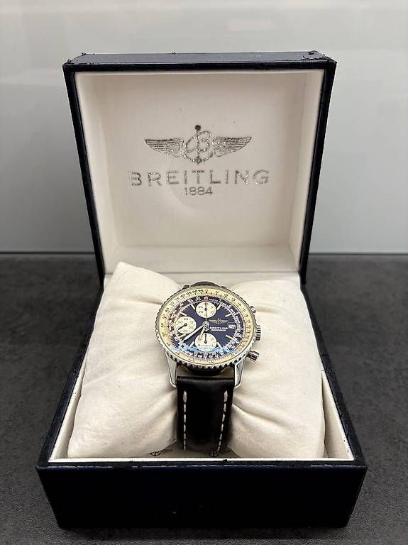 Orologi: Breitling Old Navitimer A13022  1993, Box & Rechnung – Usato da Baar venduto da Soccer1818 1