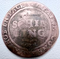 1 Schilling 1751 Zürich Schweiz – historische Kantonsmünze