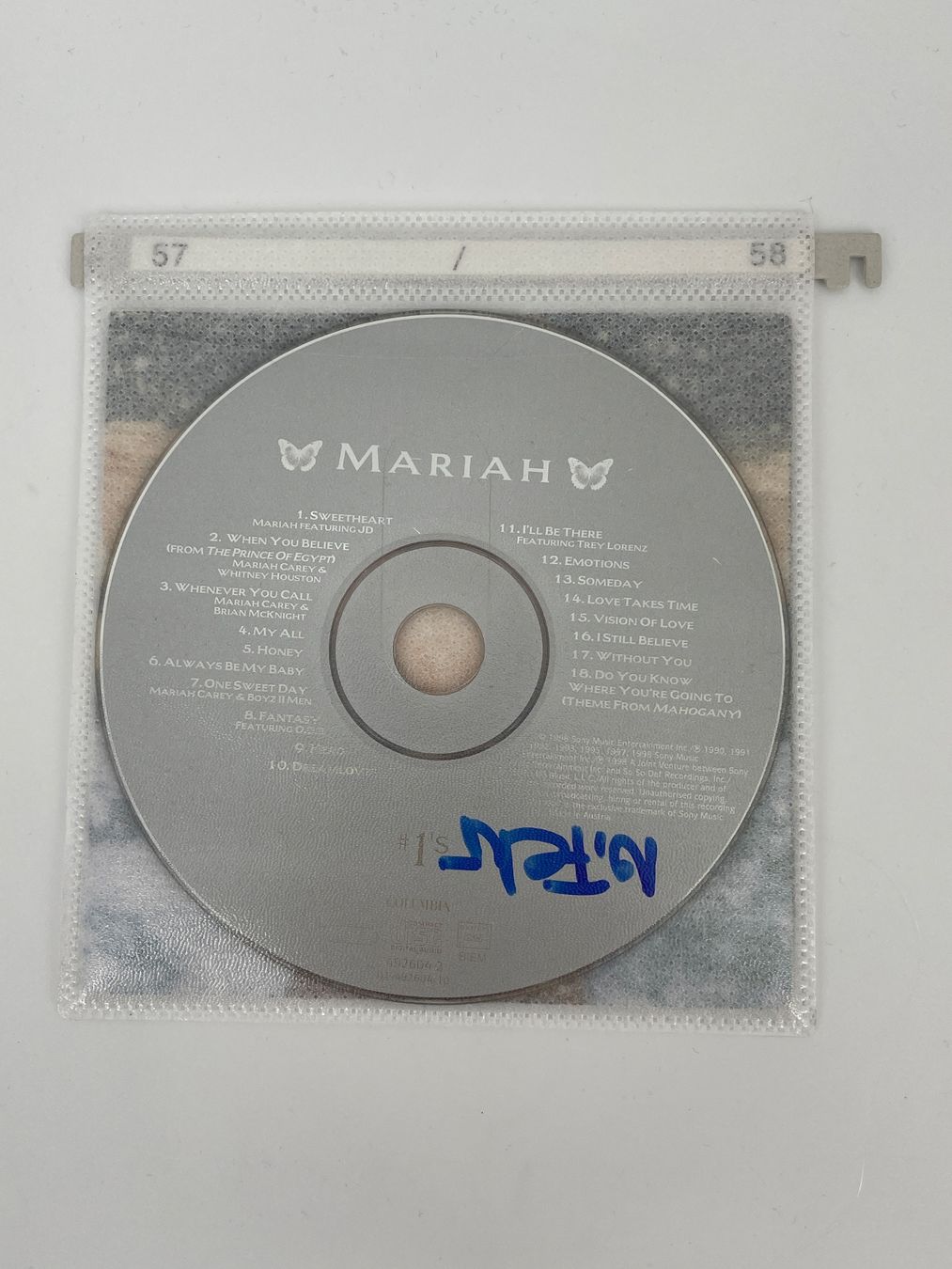 CD: Mariah Carey CD - #1's – Usato da Auenstein venduto da moin. 1