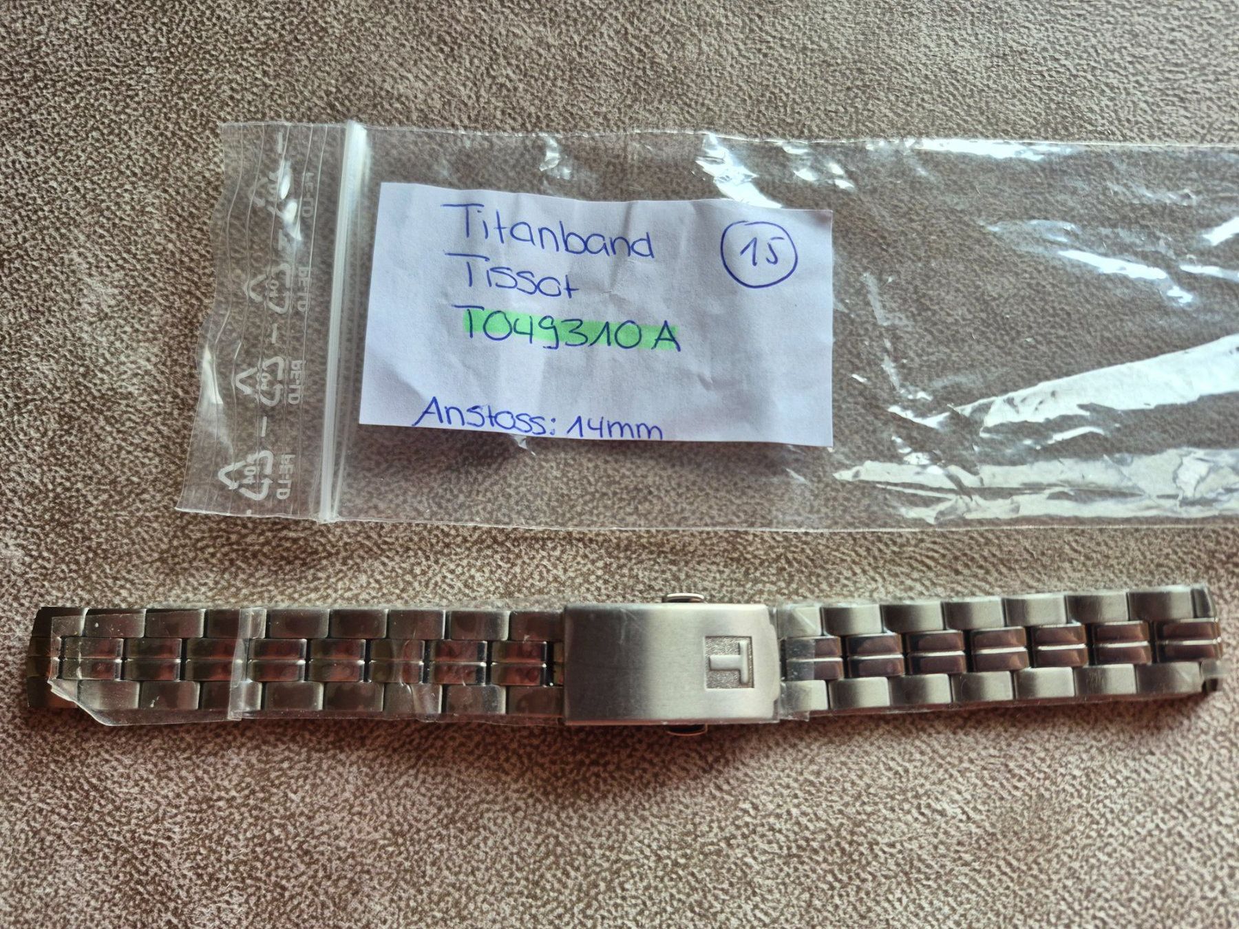 Bracciali & Braccialetti: Tissot PR 100 Titanium Band T049310A – Usato da Fislisbach venduto da jan_bs22