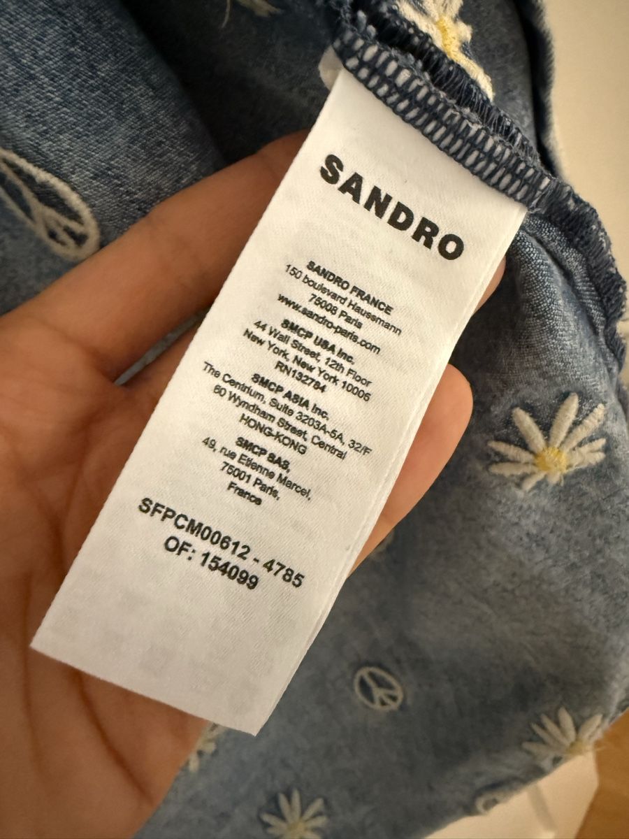 Sandro Camicette: Sandro Jeans Hemd oversize – Nuovo (secondo la descrizione) da Basel venduto da wic_f7cf 3