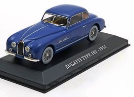 Bugatti Type 101 Coupé 1951-1956 blau  1:43 von Altaya / IXO