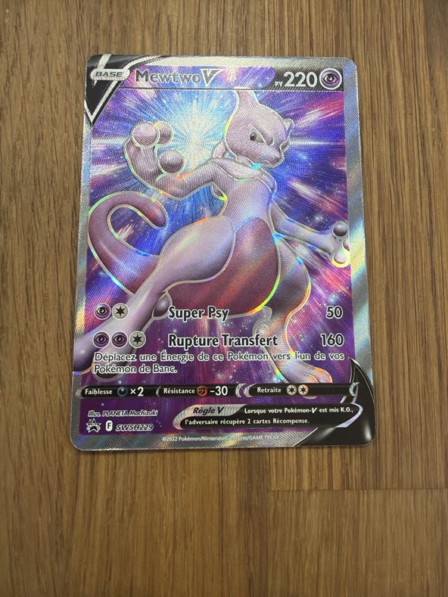 Cartoline: Mewtwo V SWSH229 – Nuovo (secondo la descrizione) da Onex venduto da Shop2Rayan