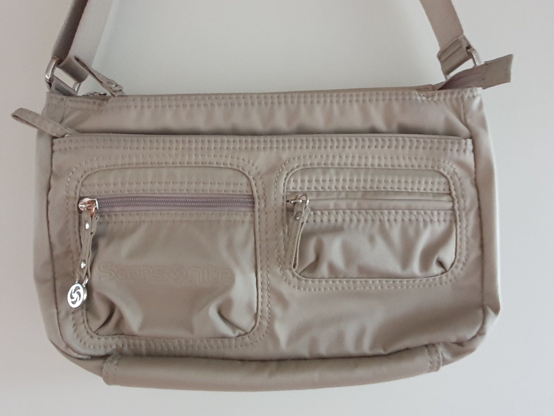 Samsonite Borse: Samsonite Move 4.0 Schultertasche, beige – Usato da Villars-sur-Glâne venduto da richardette 1