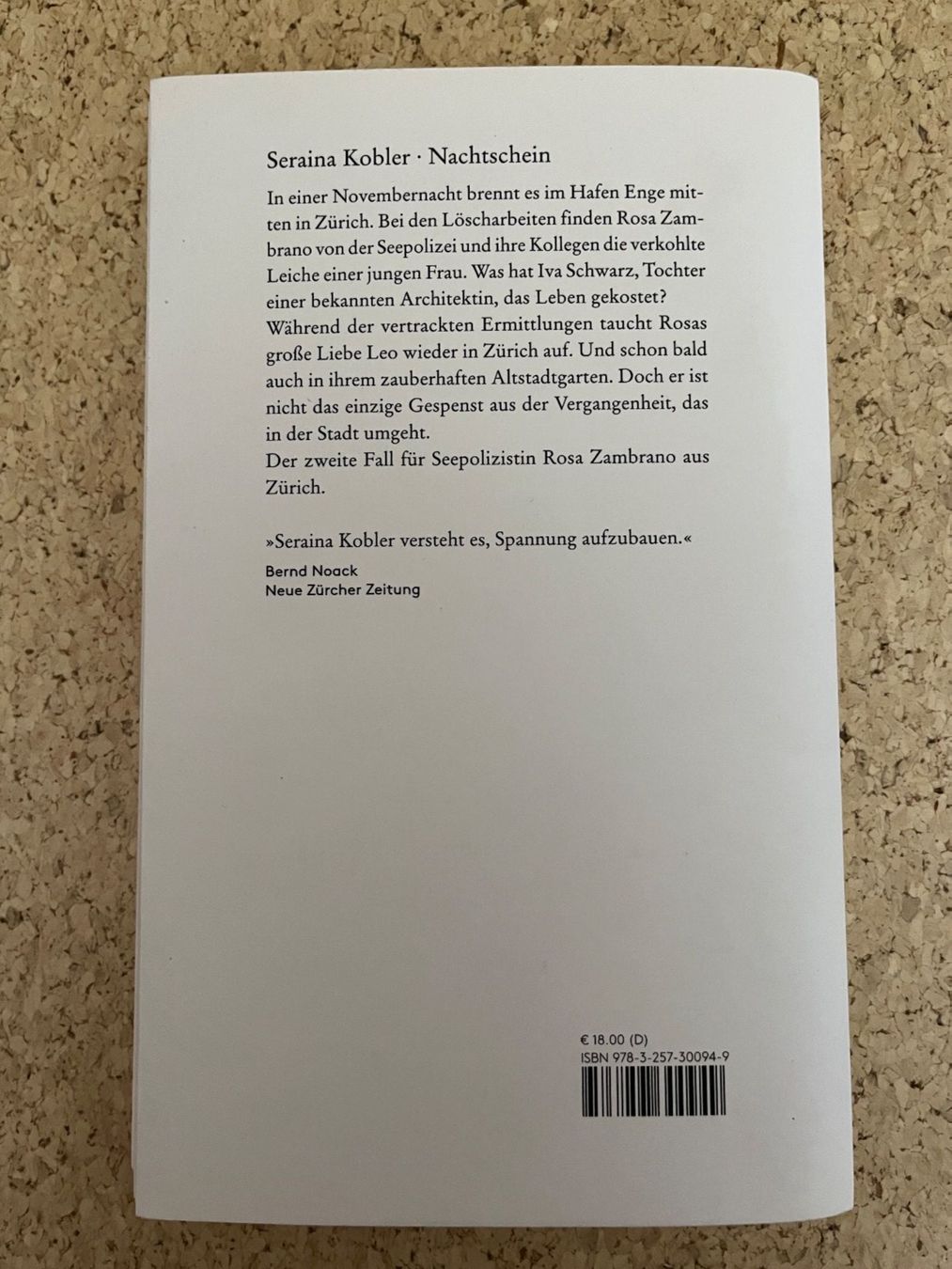 Libri: Taschenbuch "Nachtschein", Seraina Kobler – Usato da Grosswangen venduto da Vita500 1