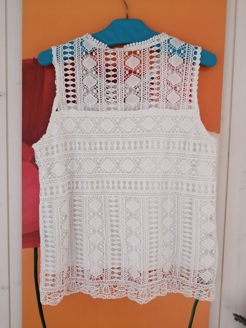 Tops: Spitzen-Tanktop, durchbrochenes Tanktop – Gebraucht aus Buchrain von nat_pl5p 1