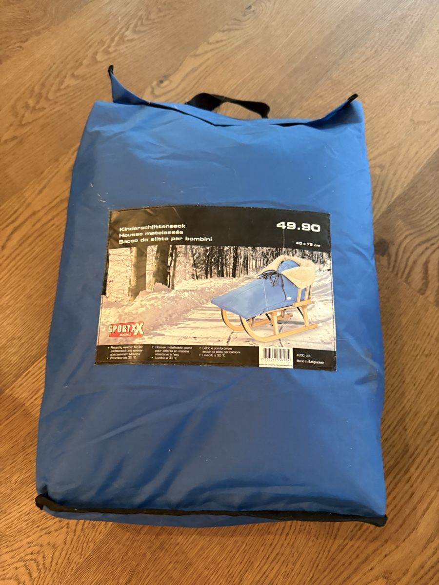 Luge: Wintersack Schlitten – D'occasion à Horgen par nad_68nw