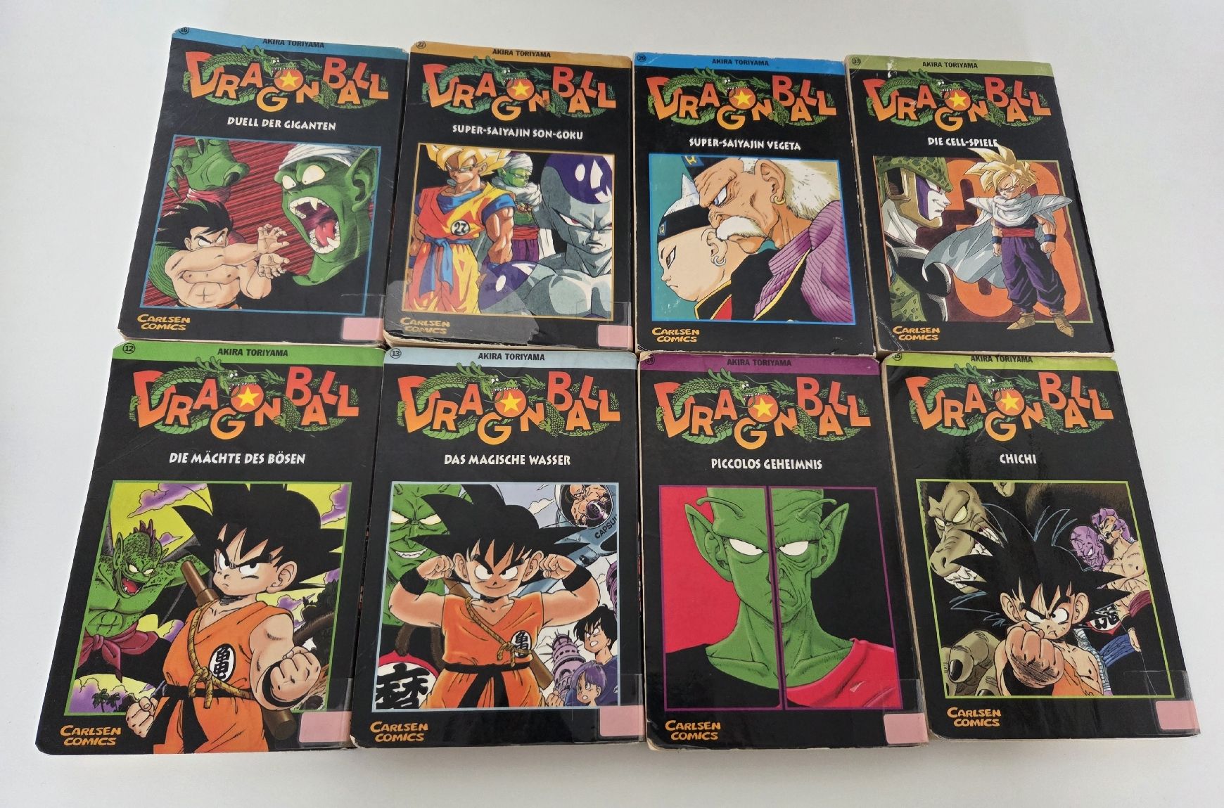 BD: Dragonball Mangas 8Stk. – D'occasion à Oftringen par Black_Nymeria