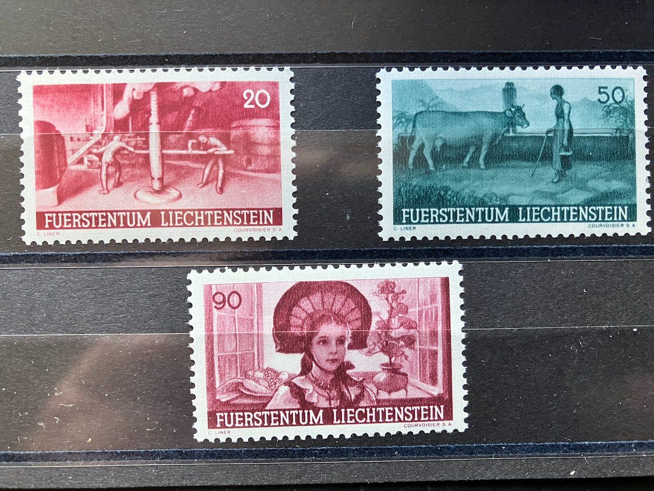 Tutti i francobolli: Liechtenstein 1941 postfrisch – Usato da Nesslau venduto da zueri6