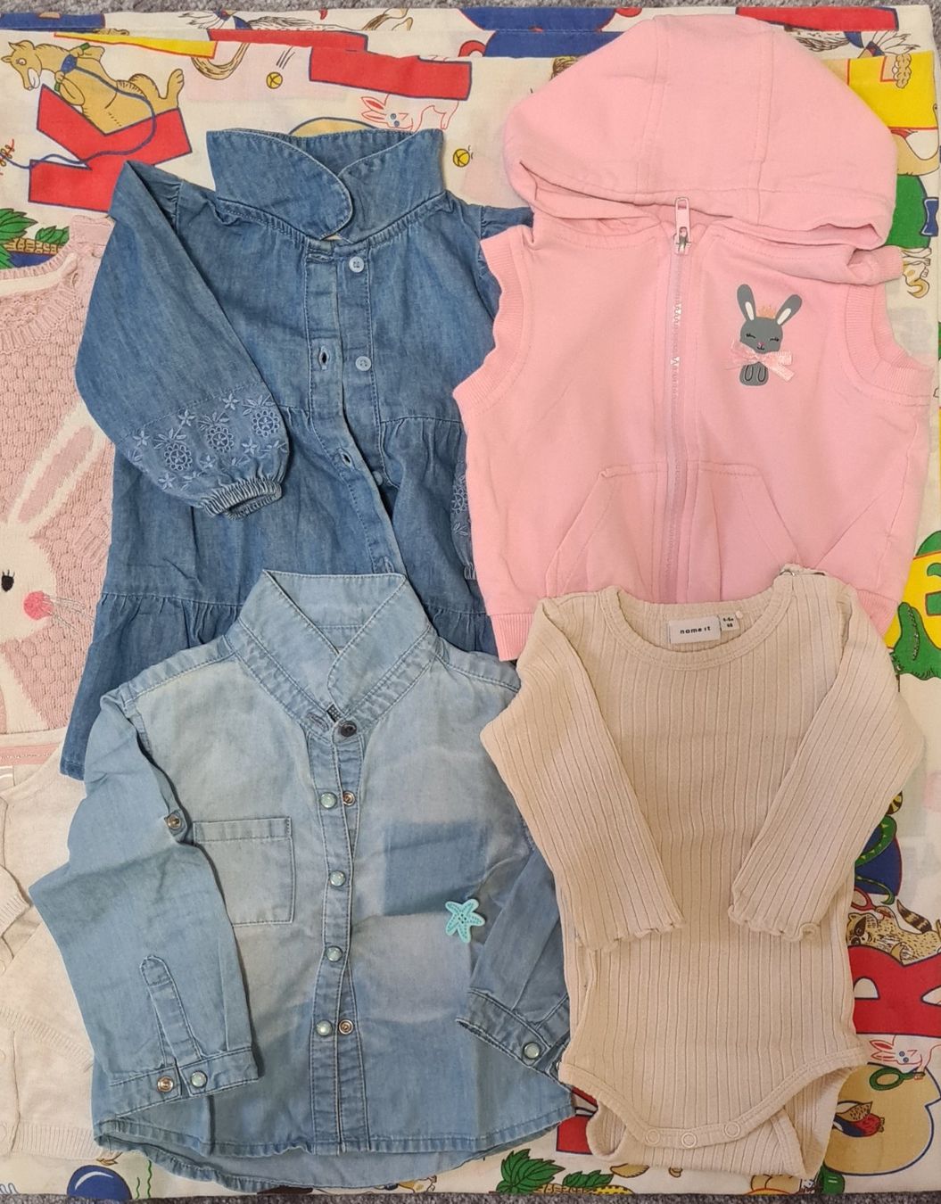 Lotti & Set di vestiti: Kleiderpaket Baby Mädchen Oberteile Pullover – Usato da Schwerzenbach venduto da sla_5gnv 1