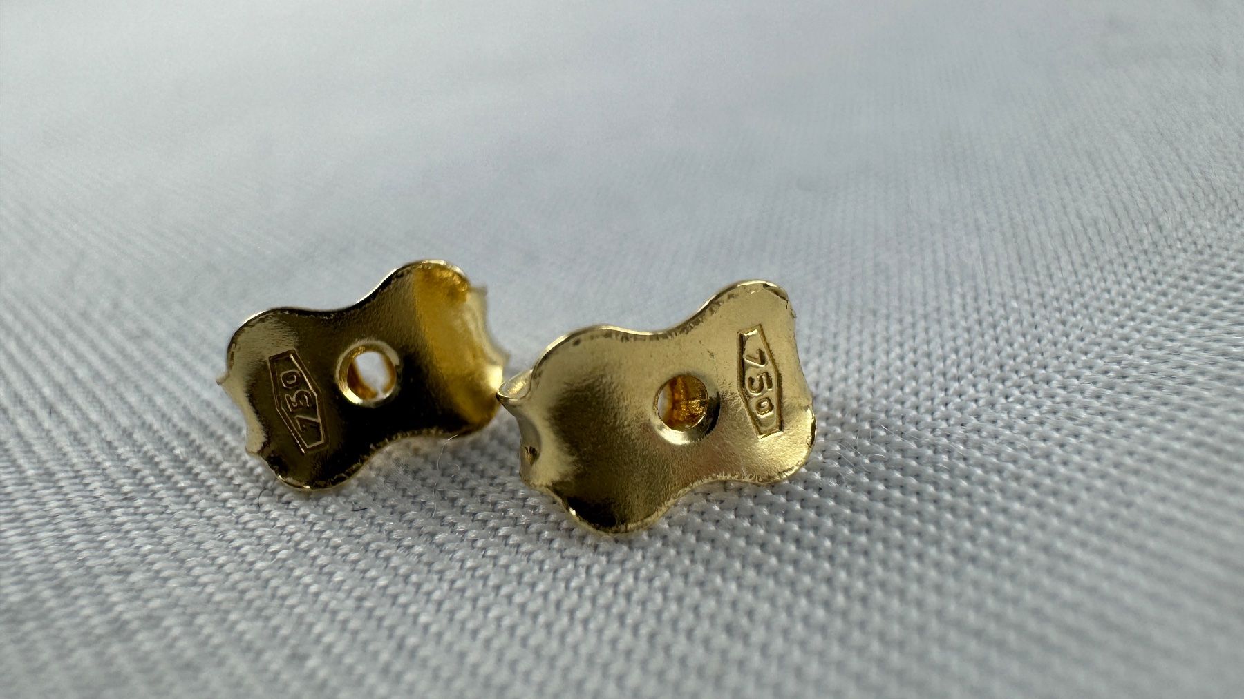 Orecchini pendenti & Orecchini a lobo: Ohrstecker in 750 Gold / 18 Karat – Nuovo (secondo la descrizione) da kreuzlingen venduto da fantasy_schmuck 4