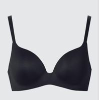 Fabrikneue UNIQLO Wireless Bra (3D Hold) Gr.75/80 BC schwarz