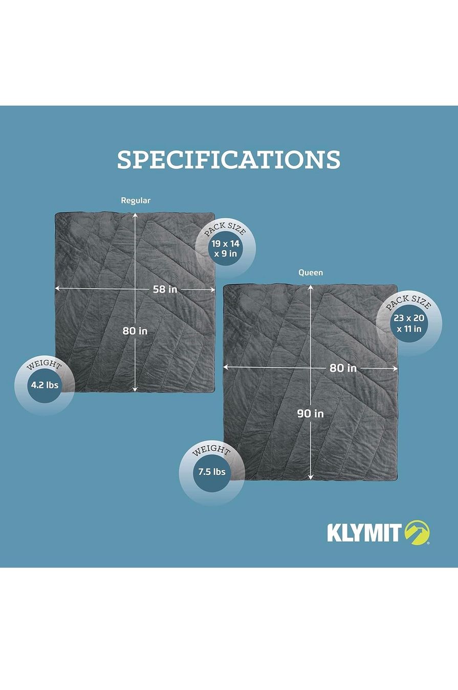 Coperte: Campingdecke, Kuscheldecke Klymit 2 Personen – Nuovo e nell'imballaggio originale da Kerns venduto da Sarah_Durrer 4