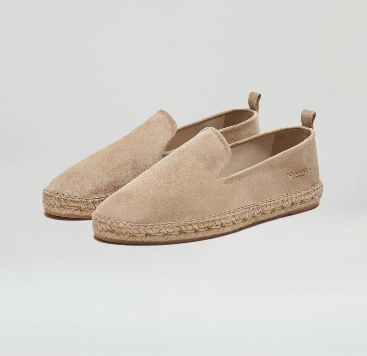Scarpe da uomo: Fred Martin Espadrilles beige suede – Usato da Zürich venduto da voiegras 1
