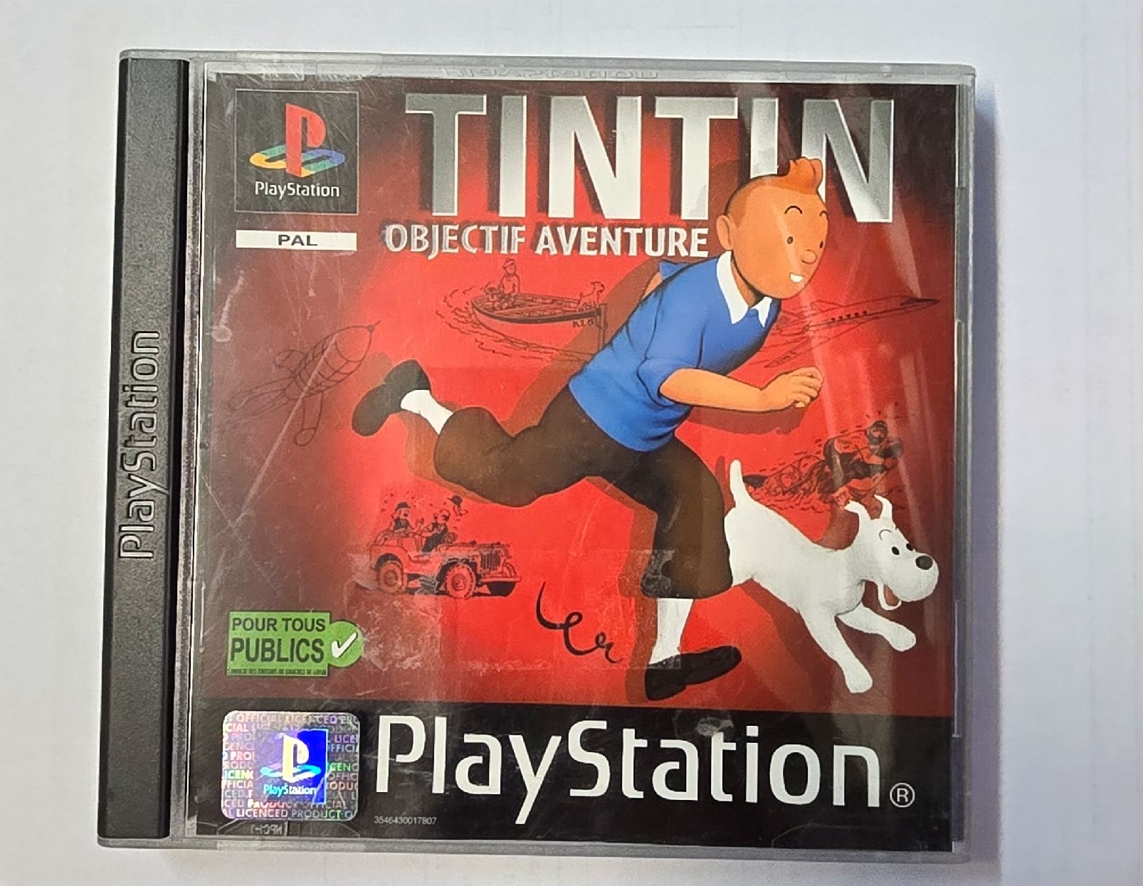 Jeux: Tintin Objectif Aventure PS1 – D'occasion à Renens VD par Accessoryworldch