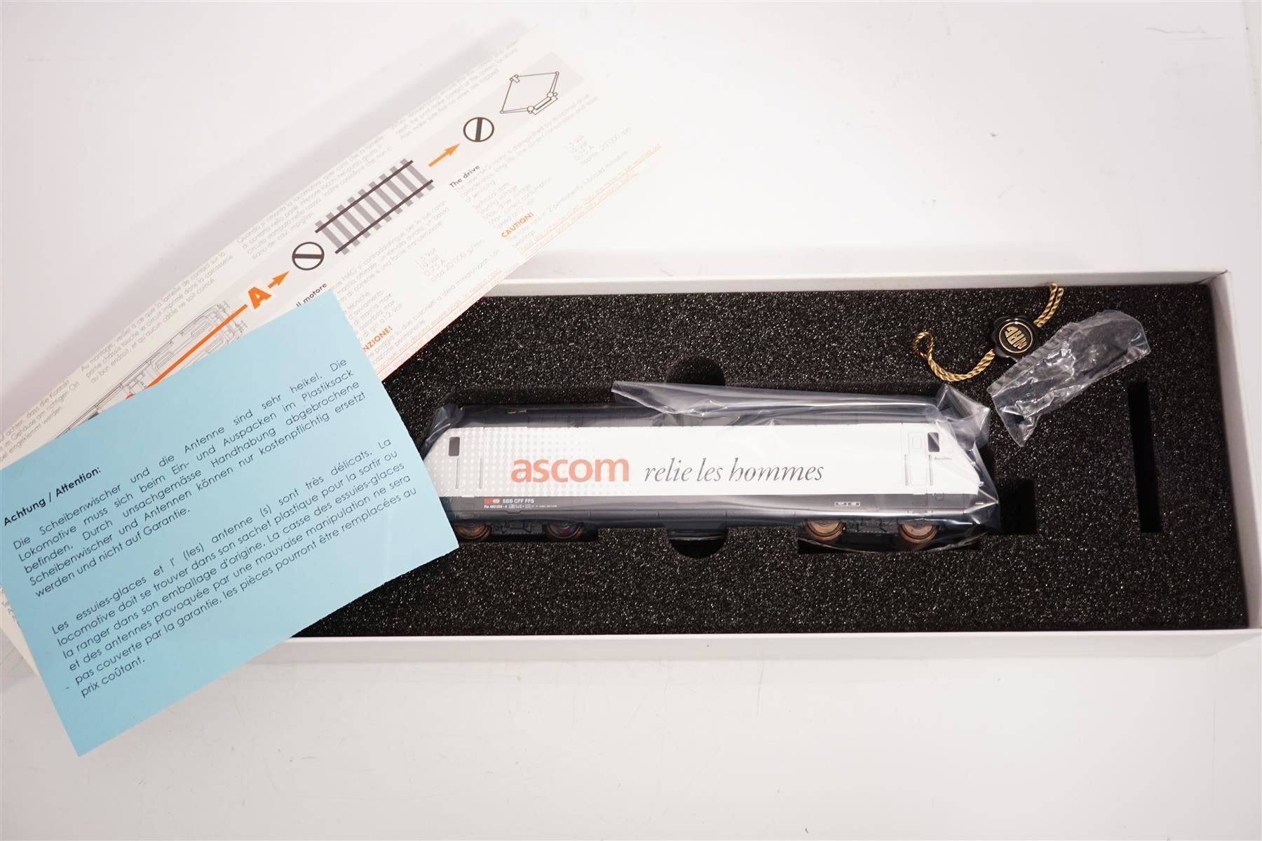 Hag Modelleisenbahnen: 5∂ HAG 281 SBB Re 460 ascom – Gebraucht aus Uetendorf von tigermuegi 7