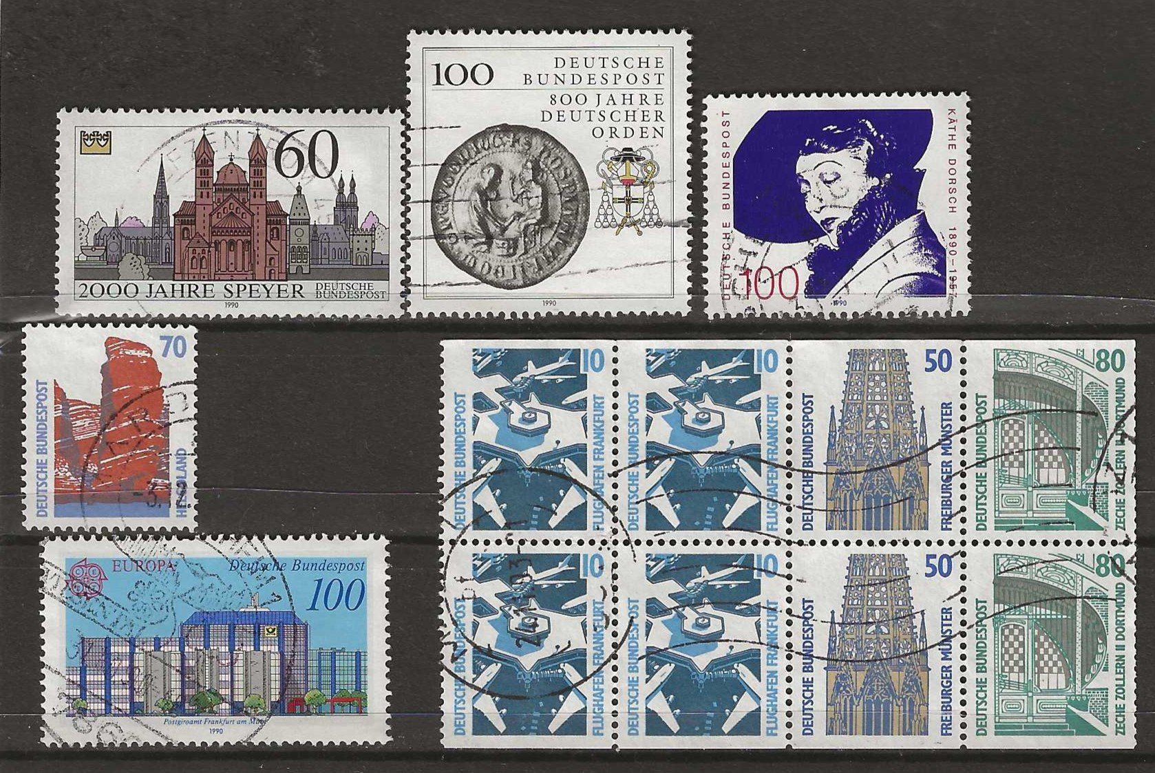 Tutti i francobolli: Briefmarken Sammlung Deutschland, 1990 gebraucht – Usato da Susten venduto da lmf_98wh