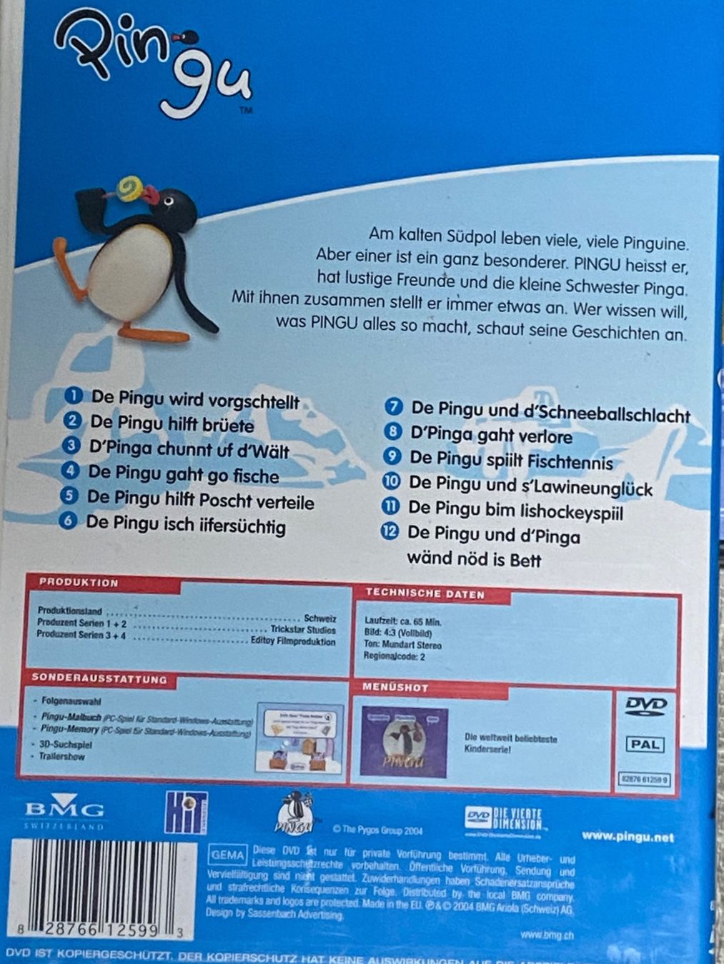 Alle DVDs: Pingu – Gebraucht aus Muri b. Bern von AdidasCollector 1