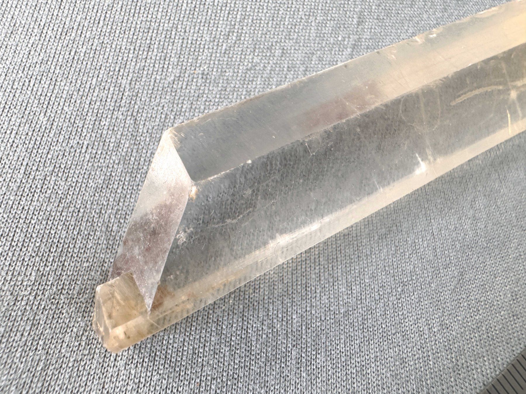 Minerali & Pietre curative: Quarz Kristall klar, ca. 20cm – Usato da Zürich venduto da Malco0 6