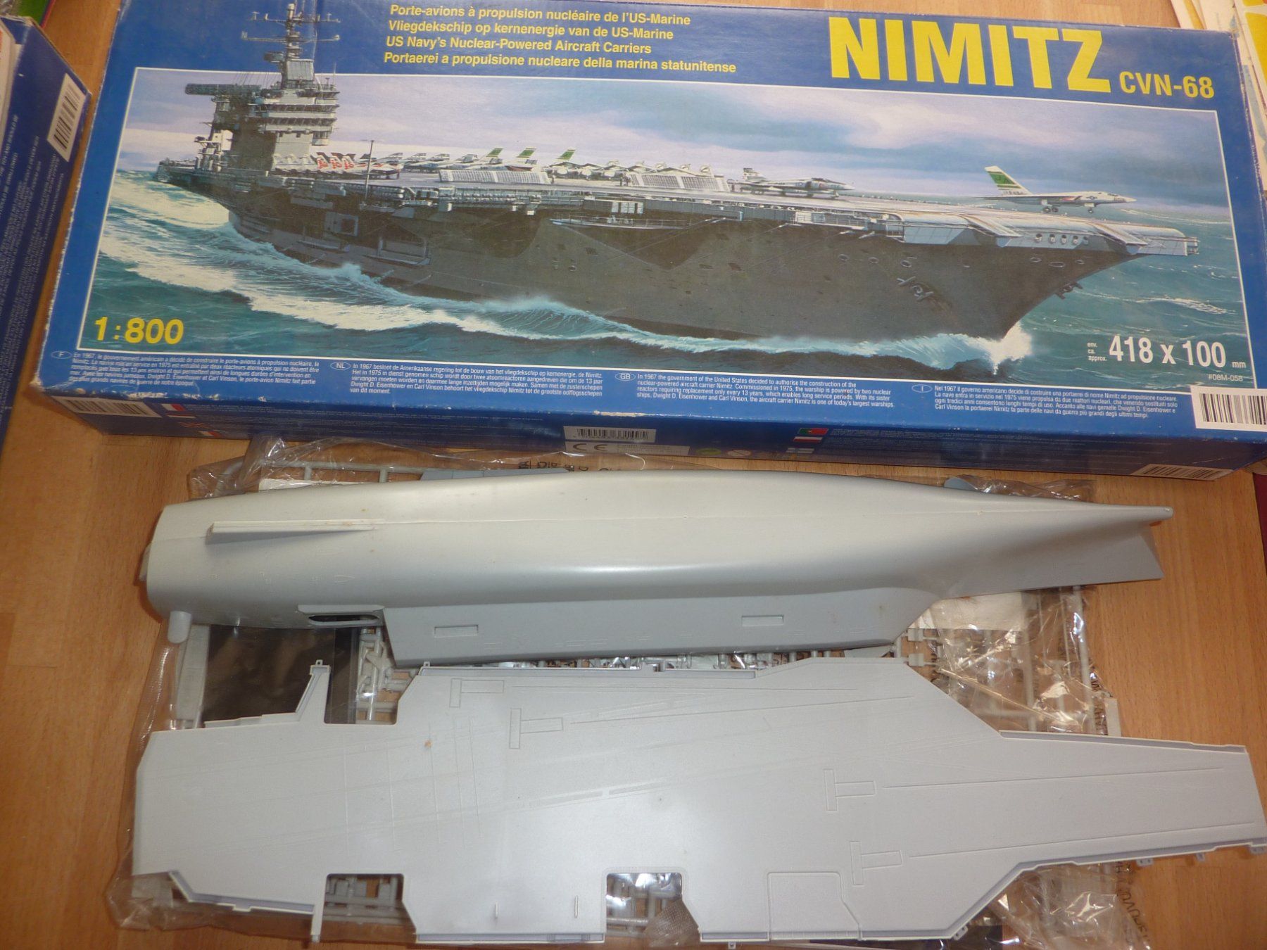 Modellbausätze & Standmodelle: NIMITZ – Neu und originalverpackt aus Balsthal von bouteliee