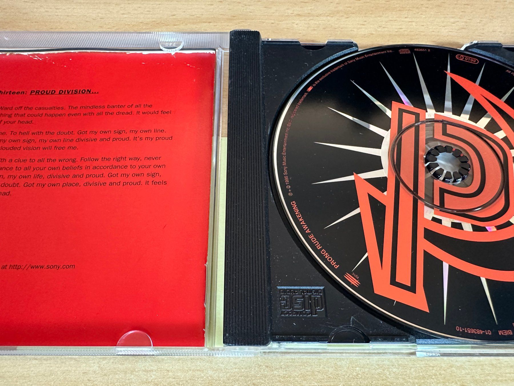 CD: Prong – Rude Awakening – Usato da Rikon im Tösstal venduto da Alpenmutz 2