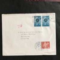 NP Brief aus NIEDERLANDE mit T-Entwertung auf Zst 357
