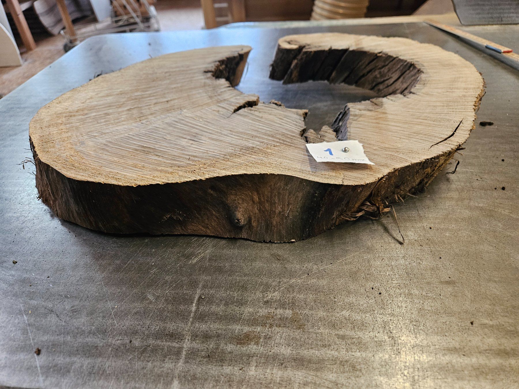 Articoli in legno: Nussbaum Holz Baumscheibe – Nuovo (secondo la descrizione) da Schangnau venduto da egli6.2 3