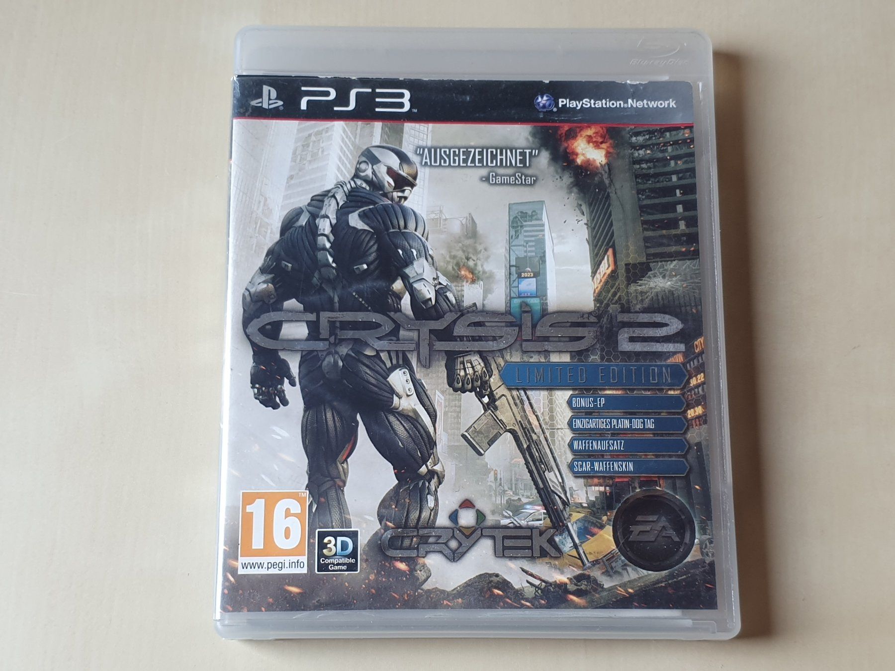 Sony Giochi: Crysis 2 – Usato da Stansstad venduto da collectorsshop