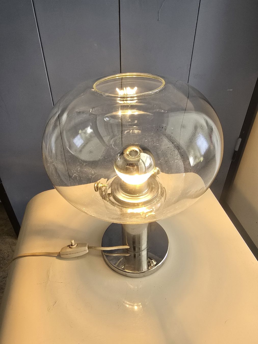 Lampen: coole 70er Kugel Tischlampe  – Gebraucht aus Biel/Bienne von alexriveros2 3