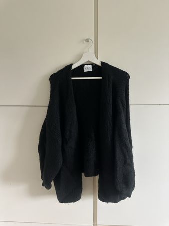 VSLBL Strickjacke, Schwarz, Gr. M
