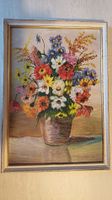 Schönes Blumenbild Handgemalt 