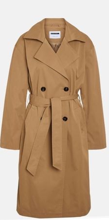 Trendiger  Trenchcoat in Caramel, Grösse 36/S