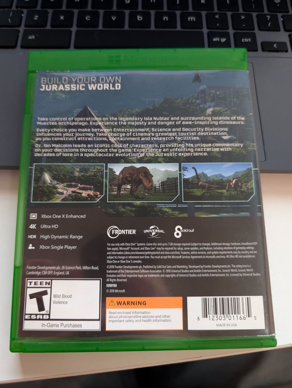 Giochi: Jurassic World Evolution - Xbox One Game – Usato da Hünenberg See venduto da SpecialEditionGaming 1