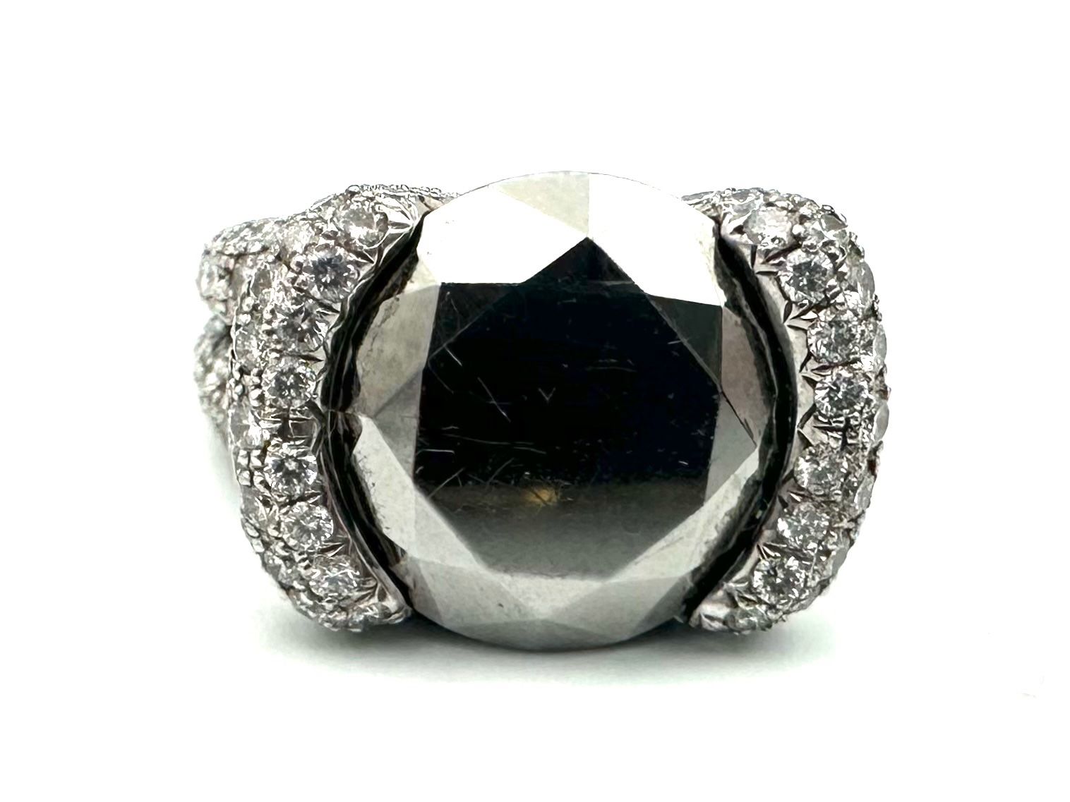Chopard Anelli: CHOPARD. Bague "Joaillerie", or  18K, chrome et diamants – Usato da Renens VD venduto da Diademe.sarl 4