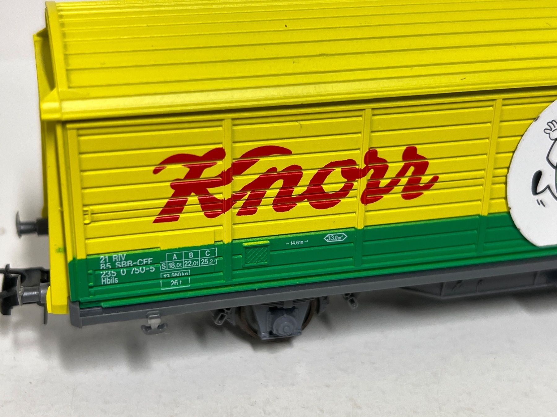 Aku Modellini di ferrovie: AKU 9029  Hbis Knorr DC – Usato da Geroldswil venduto da TopTrain54 5