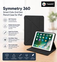 Symmetry 360 Smart Folio Hülle für iPad 10/11 10.9" 2022/25