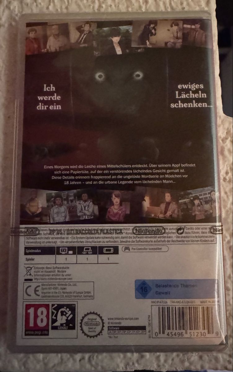 Nintendo Spiele: Emio – Der lächelnde Mann | Nintendo Switch – Neu und originalverpackt aus Gnosca von Jay.Kay 1
