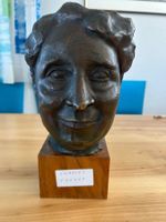 Bronze Büste vom weltbekannten Künstler Charles Trenet
