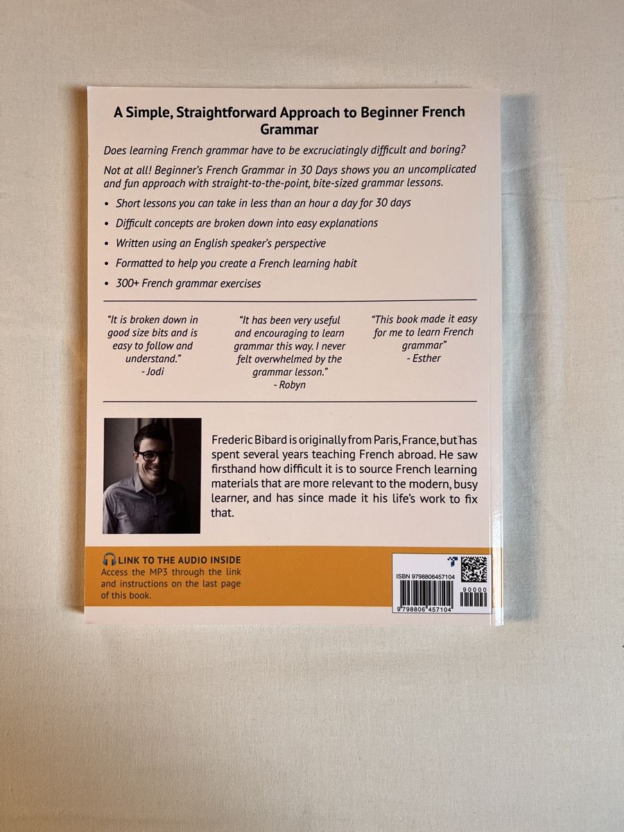 Libri: French Grammar for Beginners – Nuovo (secondo la descrizione) da Gempenach venduto da amdor 1