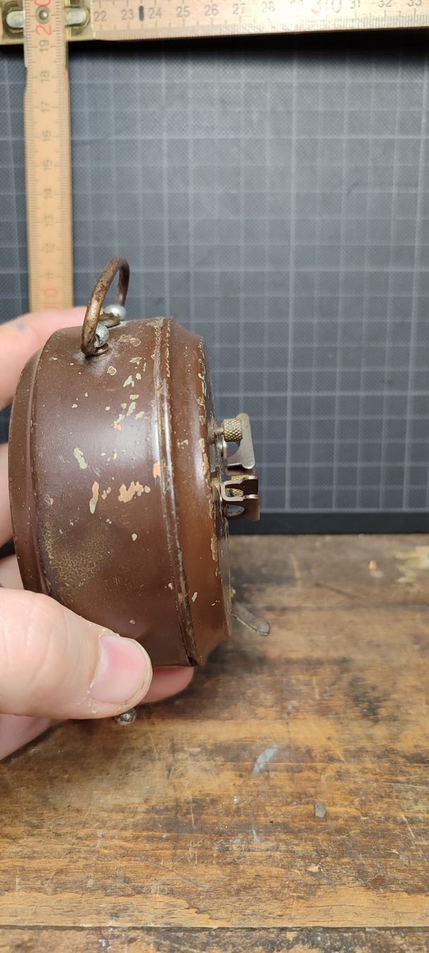 Sveglie: Wunderschöner alter Wecker Nr 26 No Name Braun – Usato da Gelterkinden venduto da MYSTOREFORYOU4460 7