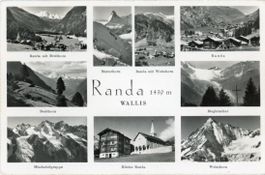 Randa  VS   -    9-Bilder-Karte      um 1963