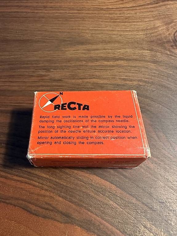 GPS & Strumenti di misurazione: Recta Kompass, Vintage, mit Original-Schachtel – Usato da Augst BL venduto da snoopy-80 4